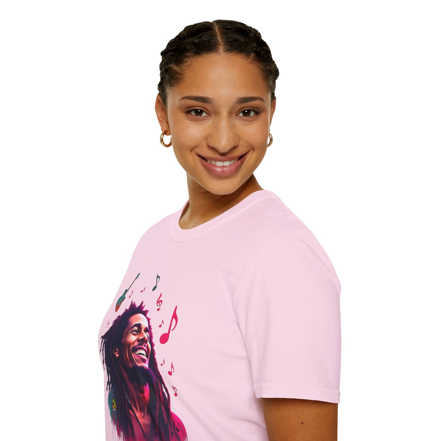 Bob Marley T-Shirt - Vibrant Rasta Revolution