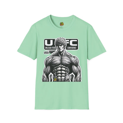 UFC T Shirt | Unleash Fierce Confidence | UFC Tee Inspired by Baki Anime T Shirt for Fitness Lovers