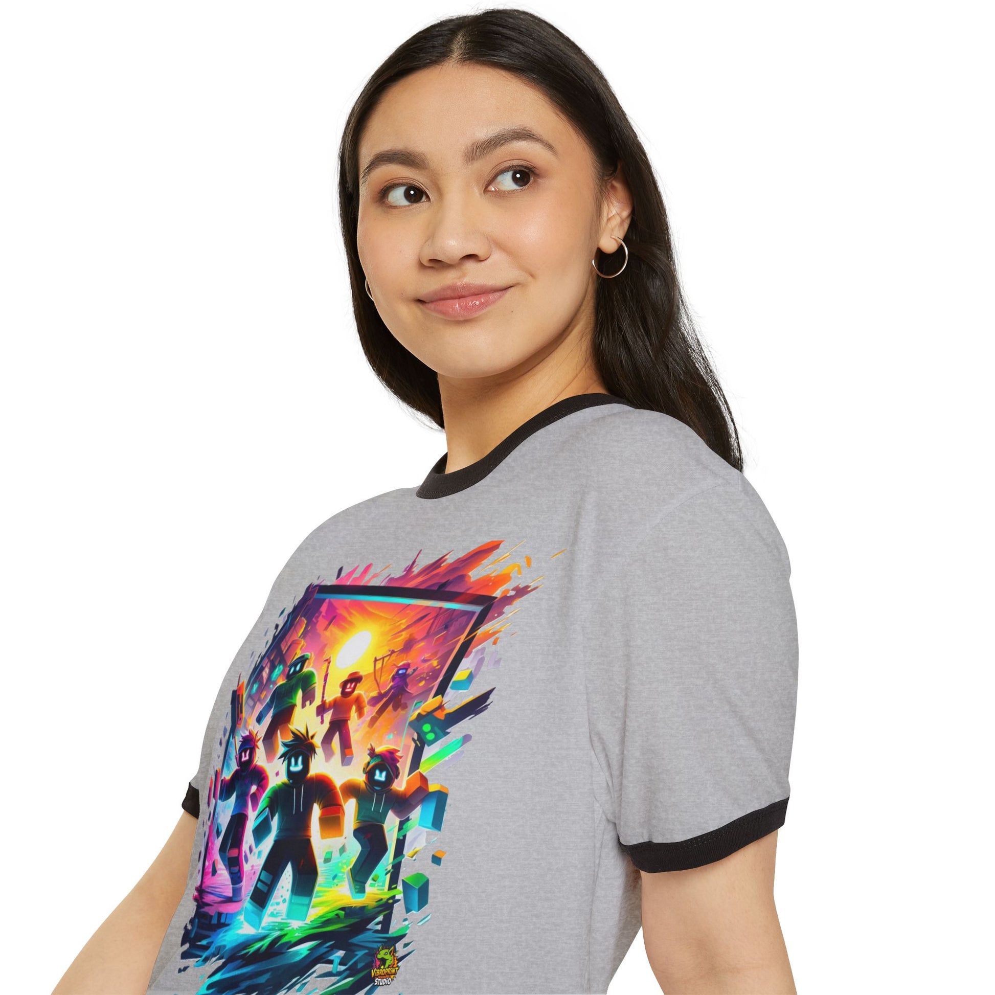 Roblox T Shirt for Kids & Adults | Roblox Gaming Adventure Tee | Roblox T Shirt - High Quality Image