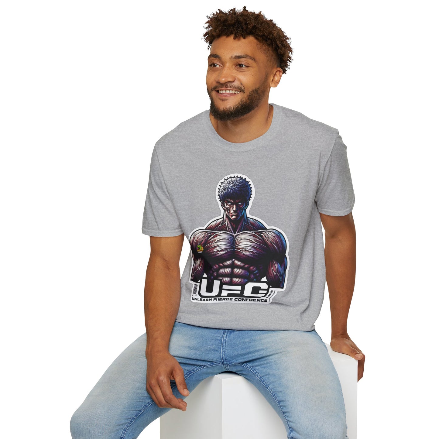 UFC T Shirt | Unleash Fierce Confidence | UFC Tee for Athletes and Baki Anime Fans