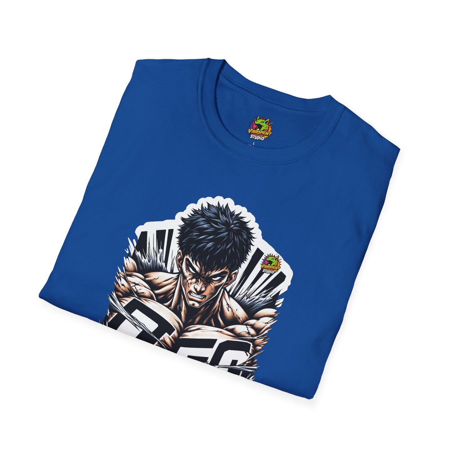 UFC T Shirt | Unleash Fierce Confidence | UFC Tee with Baki Anime Inspiration for Gym