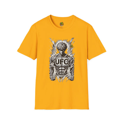 T - UFC T Shirt | Unleash Fierce Confidence | UFC Tee with Baki Anime T Shirt Inspiration - custom-made. perfect gift idea. Order yours now and stand out with this exclusive piece!