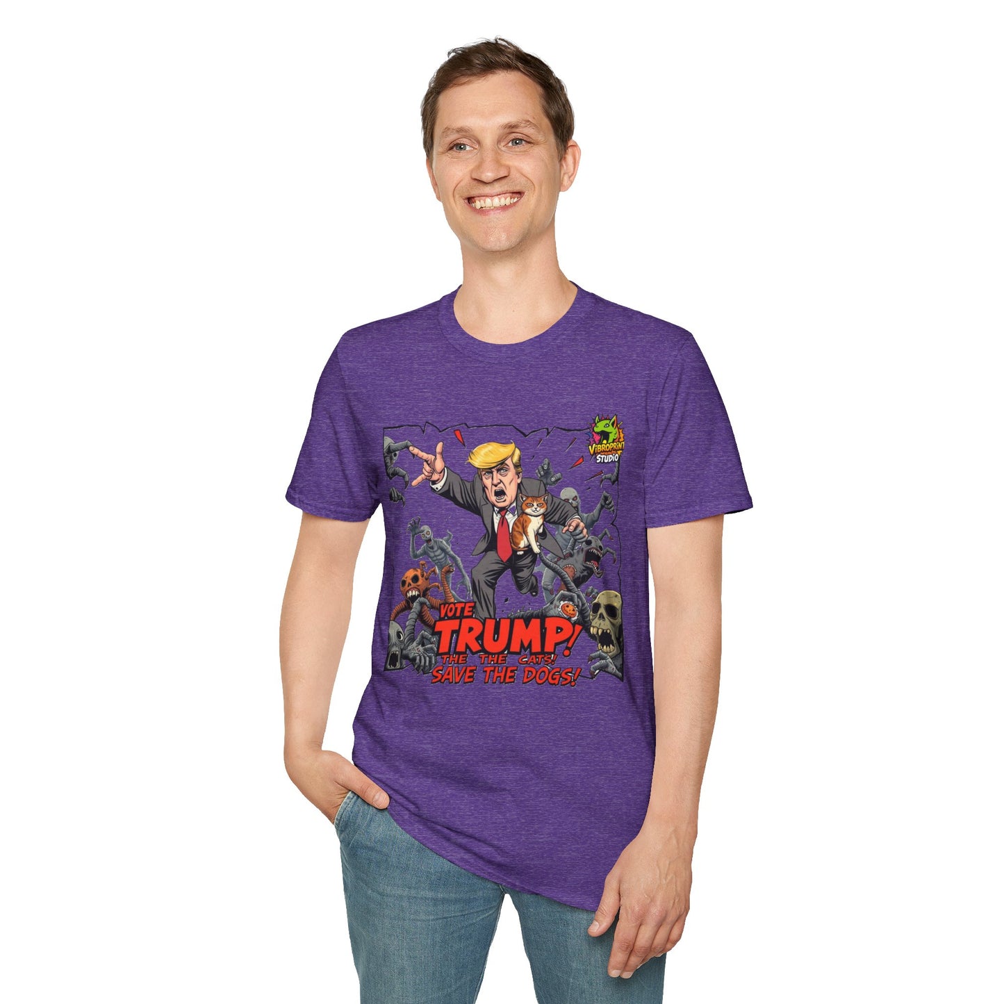 T-Shirt - They're Eating the Dogs Shirt | Satirical Trump Election Graphic Tee | Political Meme T-Shirt - custom-made. perfect gift idea. Order yours now and stand out with this exclusive piece!