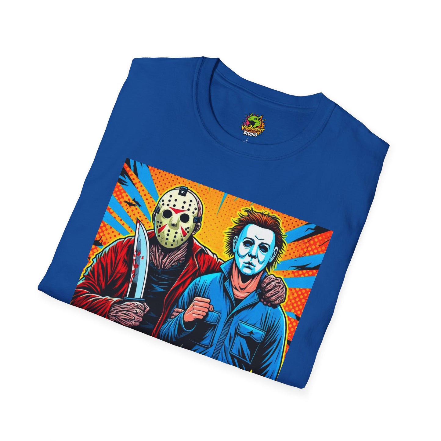 Horror - Jason Voorhees & Michael Myers Shirt | Funny Halloween Horror Tee - custom-made. perfect gift idea. Order yours now and stand out with this exclusive piece!