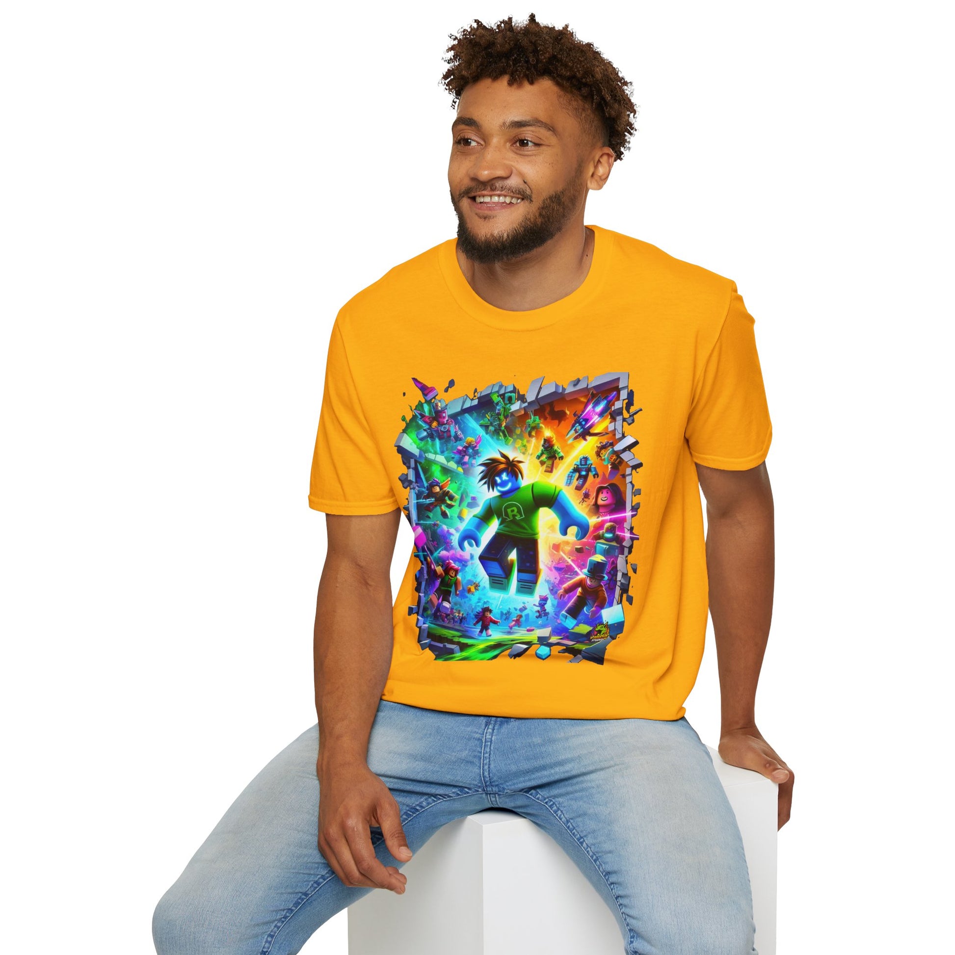 Boys - Roblox Adventure T-Shirt for Kids | Roblox Clothing for Boys & Girls | Trendy Roblox Graphic Tee | Cool Roblox Merch - custom-made. limited stock. Order yours now and stand out with this exclusive piece!