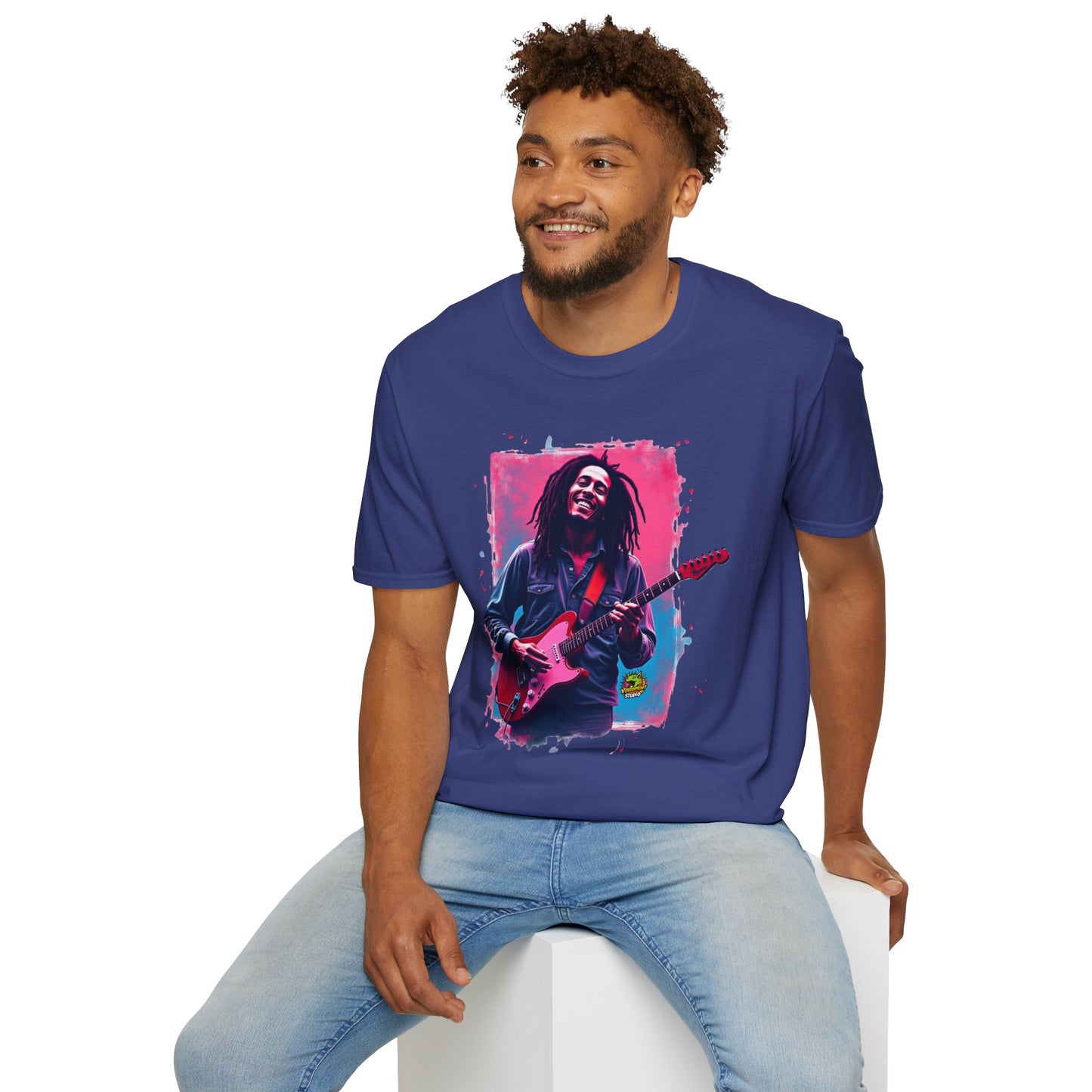 Bob Marley T-Shirt - One Love Harmony - VibroPrint Studio