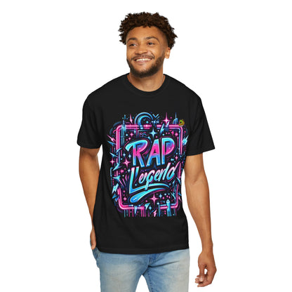 Hip-Hop - Neon Graffiti Inspired Rapper Merch | Street Art Hip-Hop T-Shirt - premium material. limited stock. Order yours now and stand out with this exclusive piece!