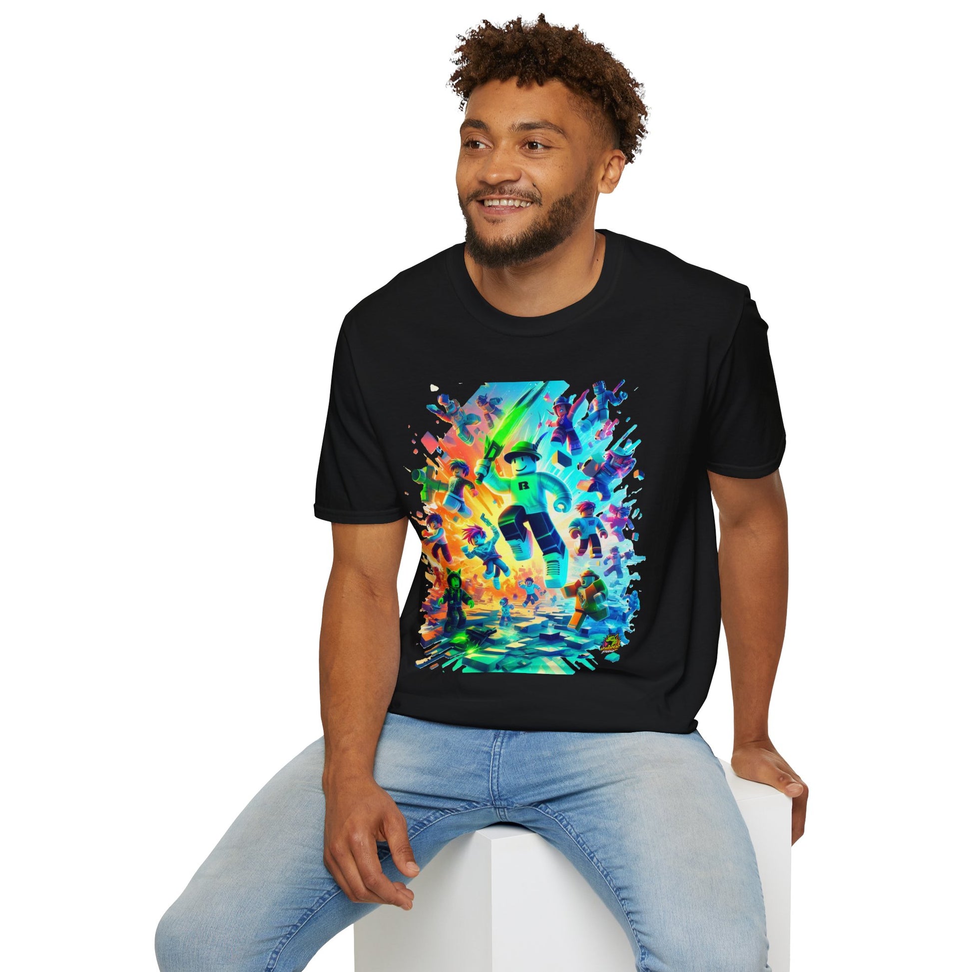 Roblox - Trendy Roblox Graphic T-Shirt for Boys & Girls | Roblox Clothing for Kids | Roblox Game Inspired Tee | Roblox Gift Idea - premium material. perfect gift idea. Order yours now and stand out with this exclusive piece!