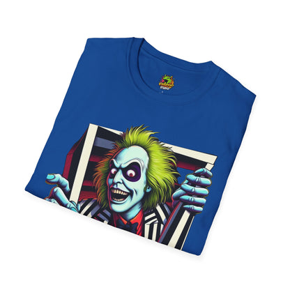 exclusive - Beetlejuice Shirt | Retro Halloween Graphic Tee | Classic Beetlejuice Movie Style | Funny and Spooky T-Shirt for Adults - premium material. limited stock. Order yours now and stand out with this exclusive piece!