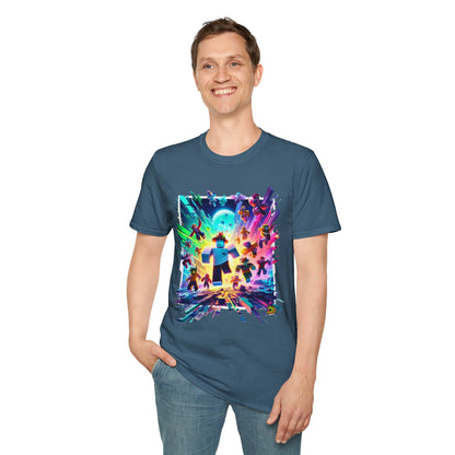 Cool Roblox Adventure Tee for Kids | Roblox Graphic T-Shirt | Roblox Clothing for Boys & Girls | Fun Gift for Roblox Fans