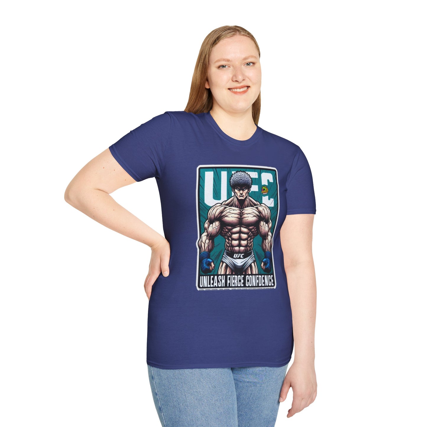 UFC T Shirt | Unleash Fierce Confidence | UFC Tee for Gym and Baki Anime Fans