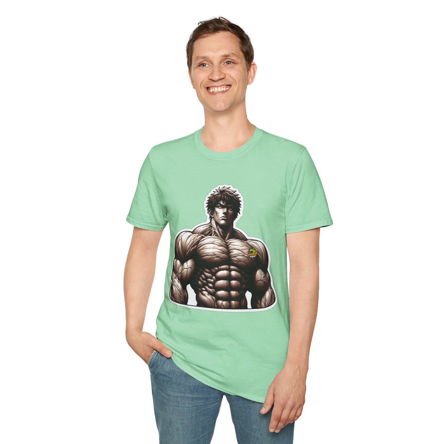 UFC T Shirt | Unleash Fierce Confidence | Motivational UFC Tee with Baki Anime Inspiration