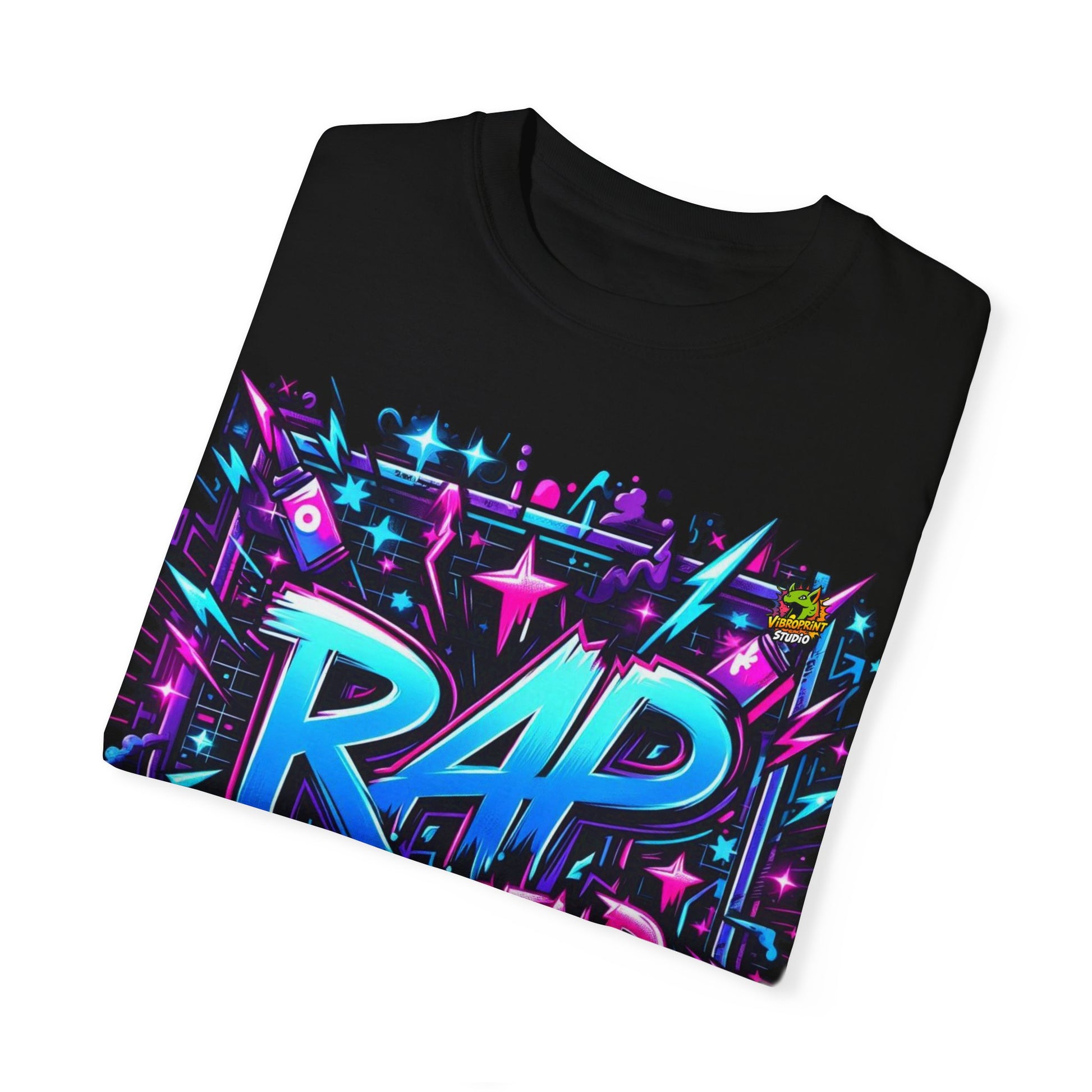 Merch - Street Art Neon Graffiti Rapper Merch | Hip-Hop Inspired T-Shirt Design - premium material. limited stock. Order yours now and stand out with this exclusive piece!