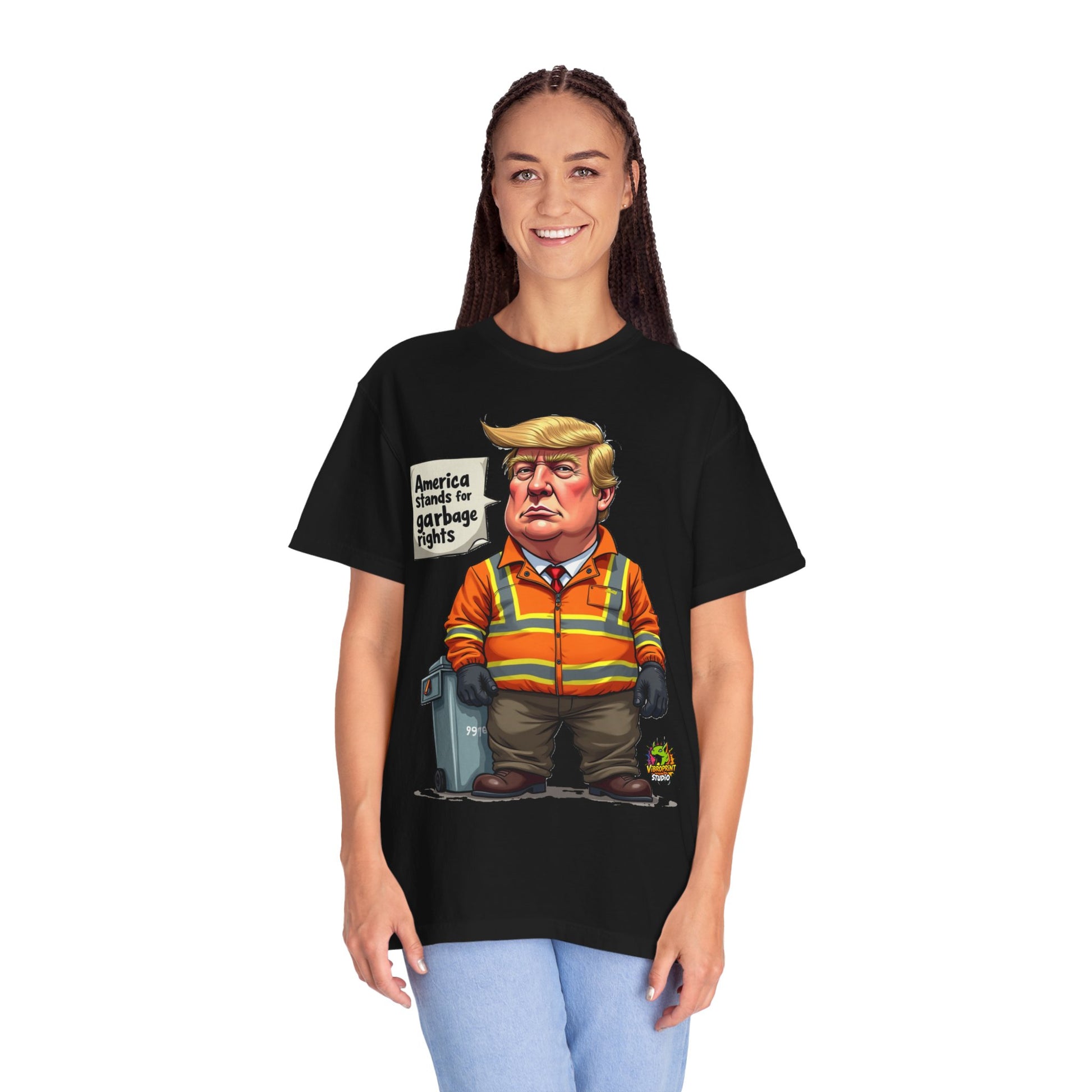 Freedom - Garbage Rights T-Shirt - Trump Campaign Shirt, Celebrate Freedom and Humor with Patriotic Pride - premium material. perfect gift idea. Order yours now and stand out with this exclusive piece!