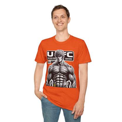 UFC T Shirt | Unleash Fierce Confidence | UFC Tee Inspired by Baki Anime T Shirt for Fitness Lovers