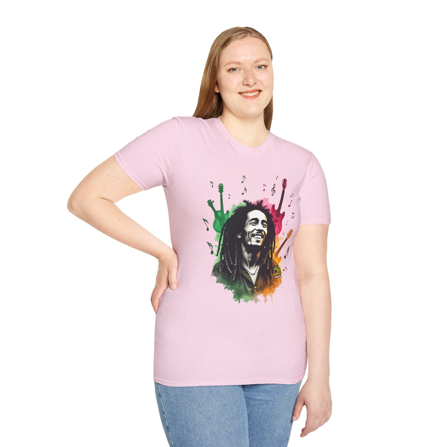 Bob Marley T-Shirt - Reggae Icon - VibroPrint Studio