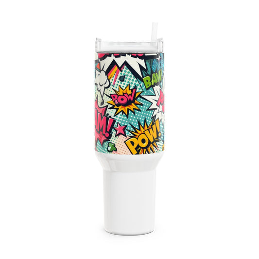 Stanley cup | Geek Tumbler for Anime Fans | Colorful Drinkware for Pop Culture Lovers - High Quality Image