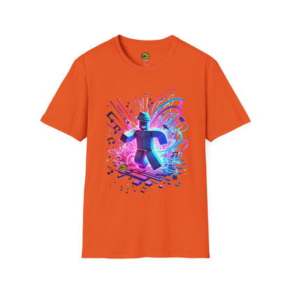 exclusive - Roblox T-Shirt - Neon Block Party - premium material. perfect gift idea. Order yours now and stand out with this exclusive piece!