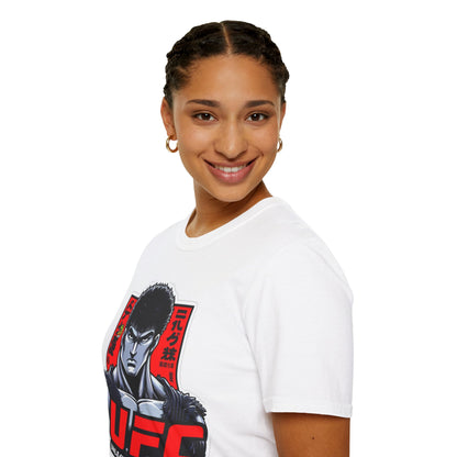 UFC T Shirt | Unleash Fierce Confidence | UFC Tee with Baki Anime Style