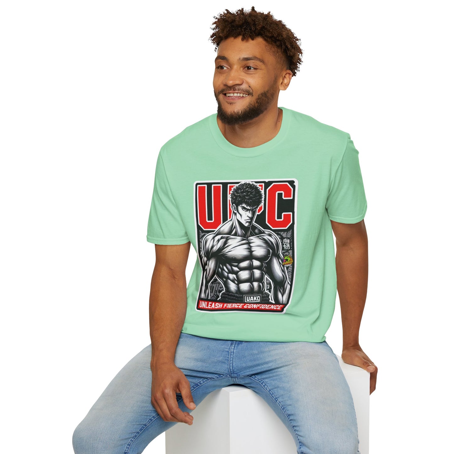 UFC T Shirt | Unleash Fierce Confidence | UFC Tee Inspired by Baki Anime T Shirt