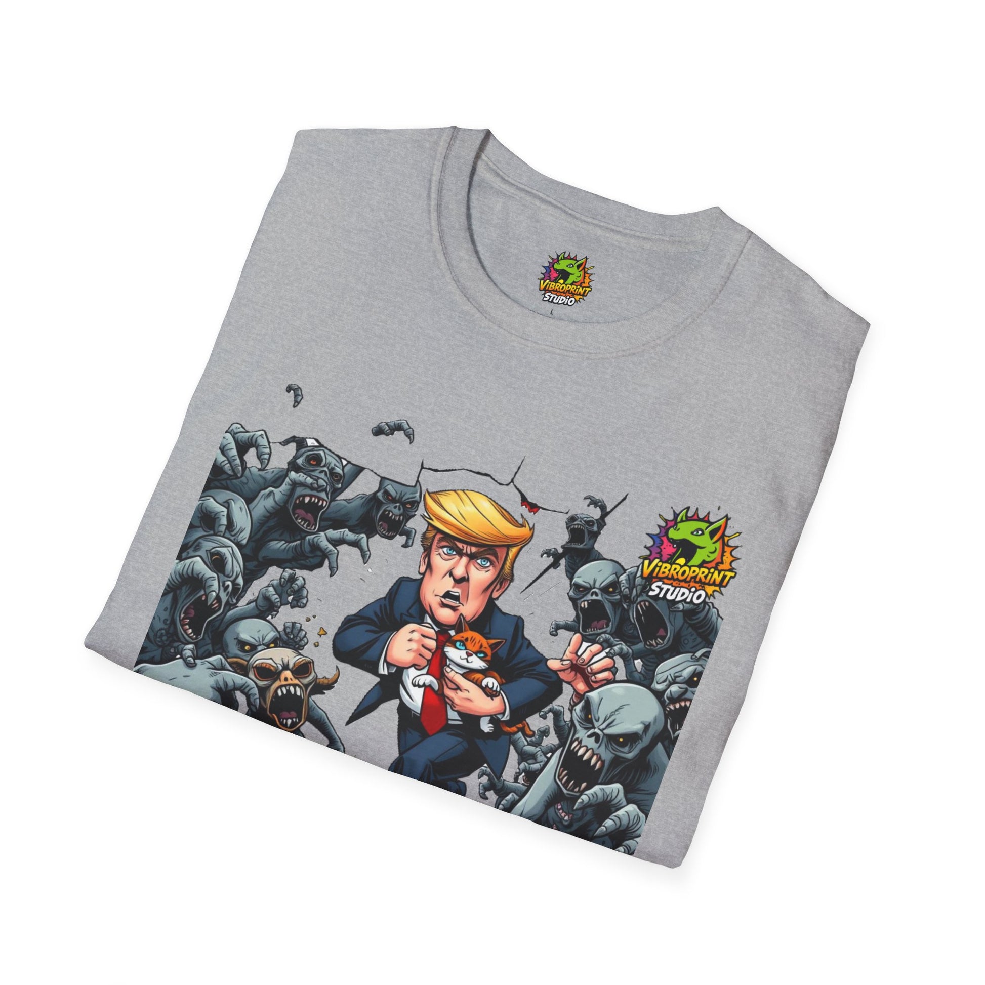 Tee - They're Eating the Dogs Shirt | Political Meme T-Shirt | Trump Election Humor Graphic Tee - custom-made. limited stock. Order yours now and stand out with this exclusive piece!