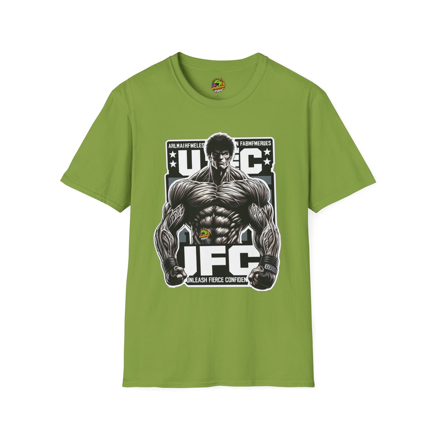 Strength - UFC T Shirt | Unleash Fierce Confidence | UFC Tee with Baki Anime Strength for Fitness Enthusiasts - custom-made. limited stock. Order yours now and stand out with this exclusive piece!