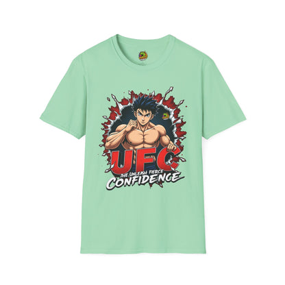 Shirt - UFC T Shirt | Unleash Fierce Confidence | UFC Tee Inspired by Baki Anime for Fitness Enthusiasts - premium material. perfect gift idea. Order yours now and stand out with this exclusive piece!