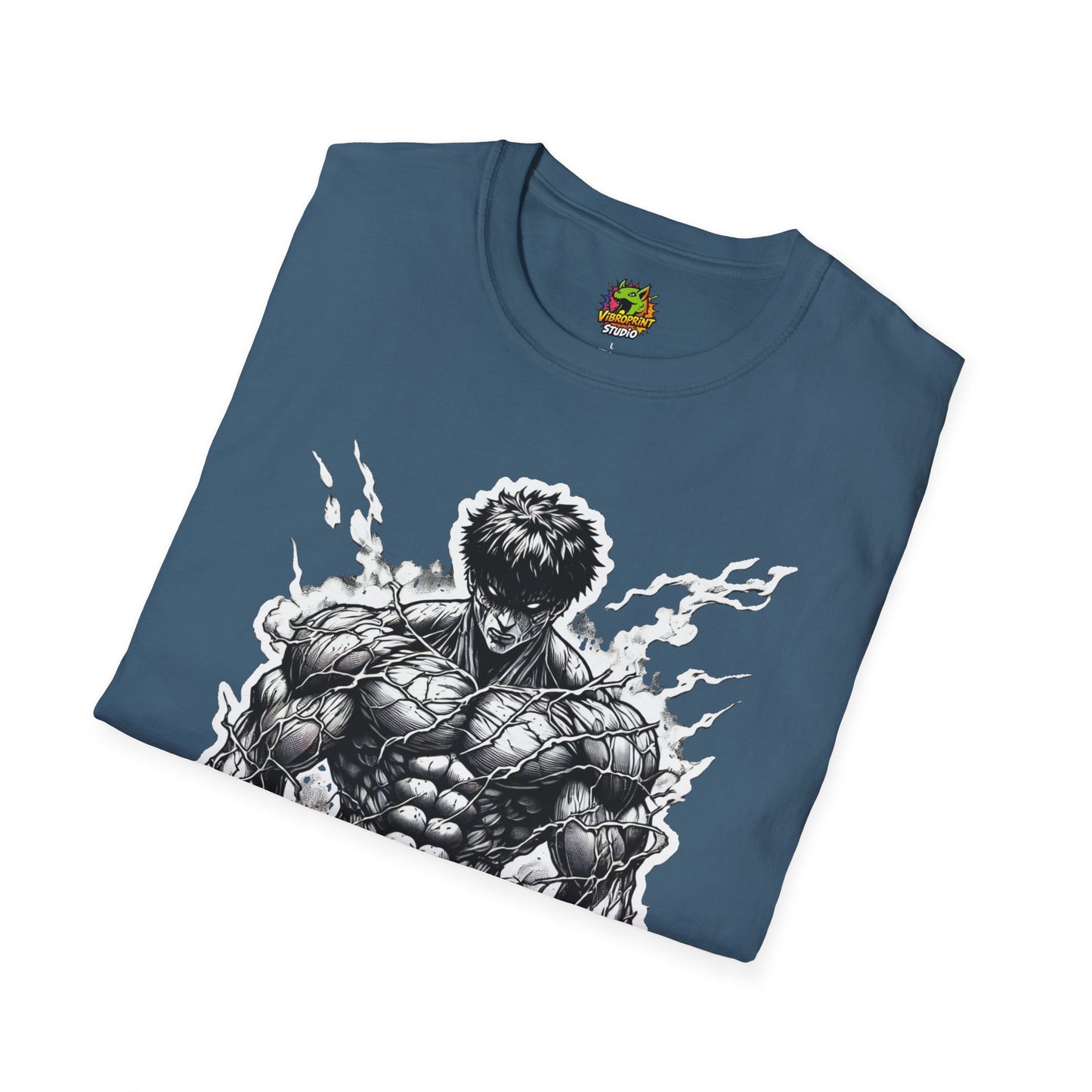 UFC T Shirt | Unleash Fierce Confidence | UFC Tee with Baki Anime Inspiration for Athletes