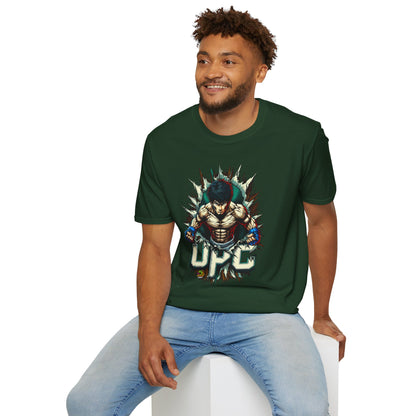 UFC T Shirt | Unleash Fierce Confidence | UFC Tee for Gym and Anime Enthusiasts