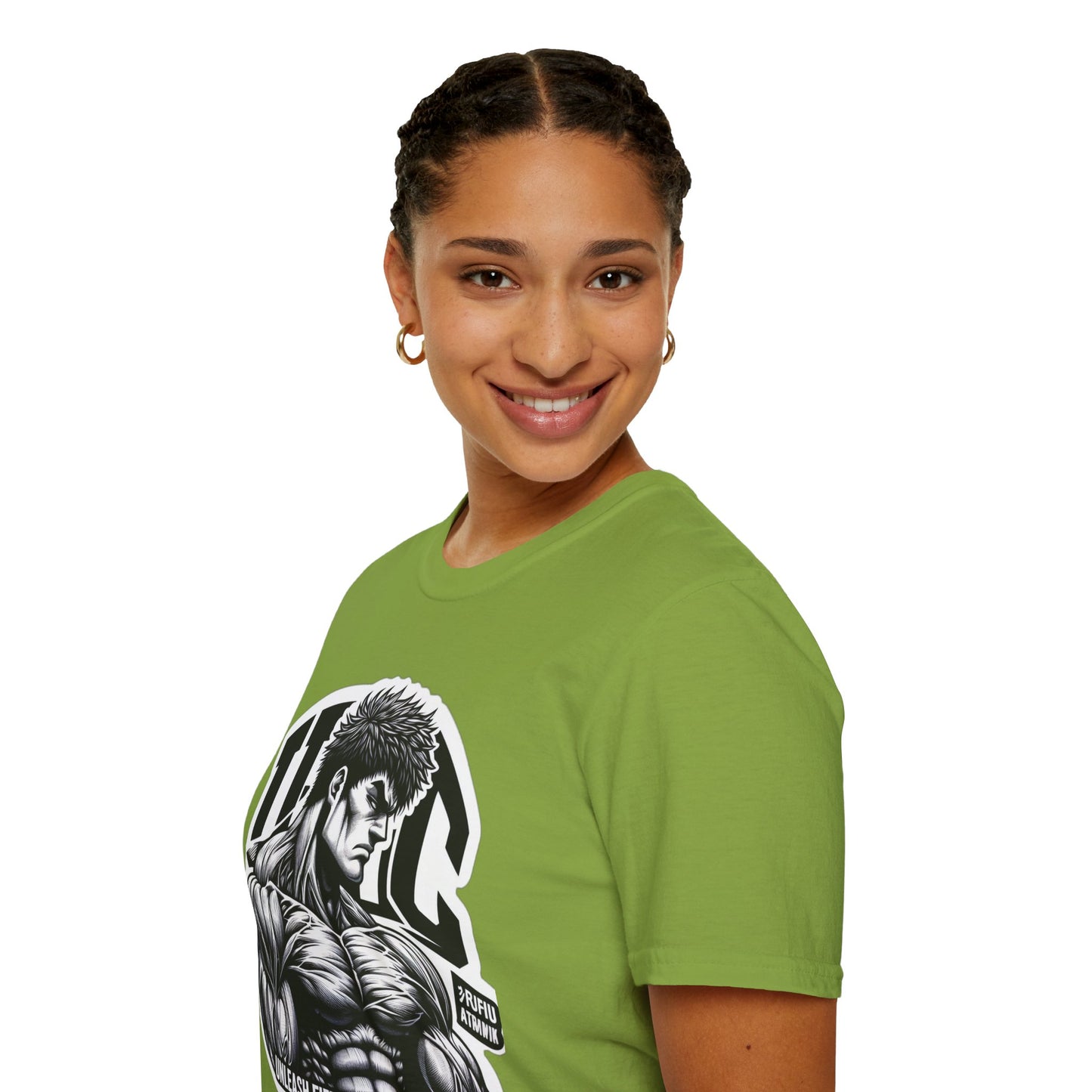 UFC T Shirt | Unleash Fierce Confidence | UFC Tee with Baki Anime T Shirt Inspiration