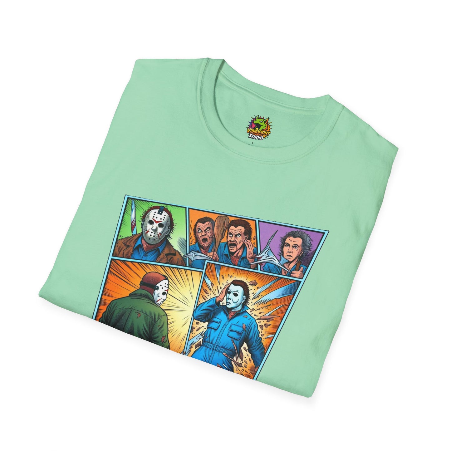 Michael Myers Vintage Shirt | Jason & Michael Funny Horror Tee