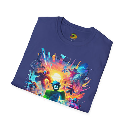 Trendy Roblox T-Shirt for Boys & Girls | Roblox Kids Clothing | Roblox Adventure Graphic Tee | Cool Gift for Roblox Fans