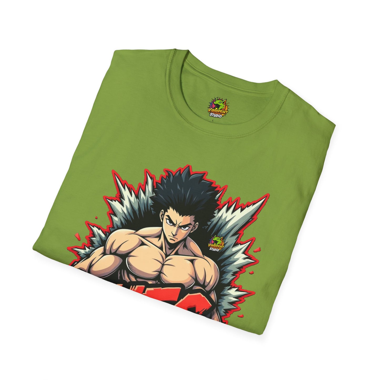 UFC T Shirt | Unleash Fierce Confidence | UFC Tee with Baki Anime Inspiration for Gym