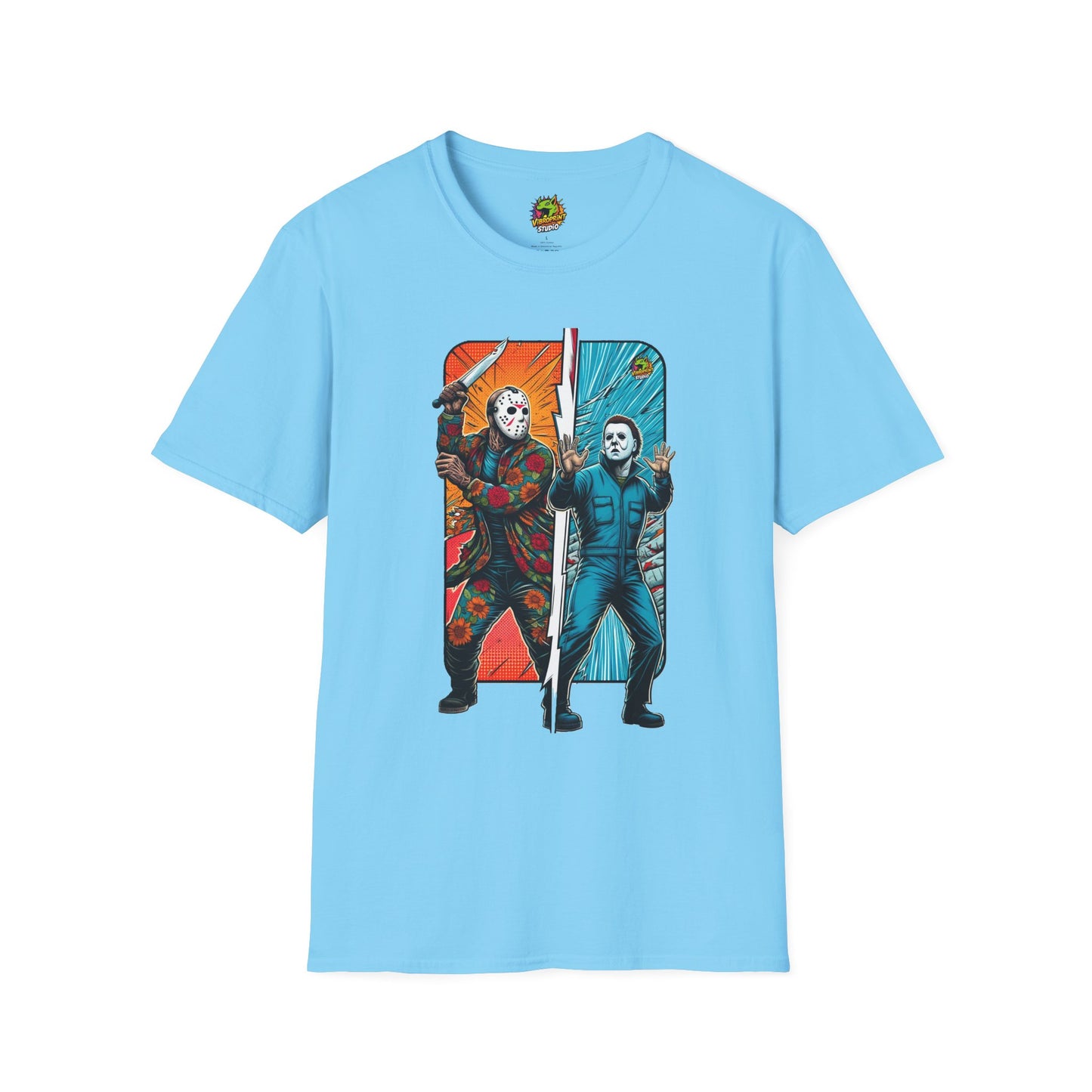 Shirt - Jason Voorhees & Michael Myers Funny Horror Tee | Halloween Shirt - premium material. limited stock. Order yours now and stand out with this exclusive piece!