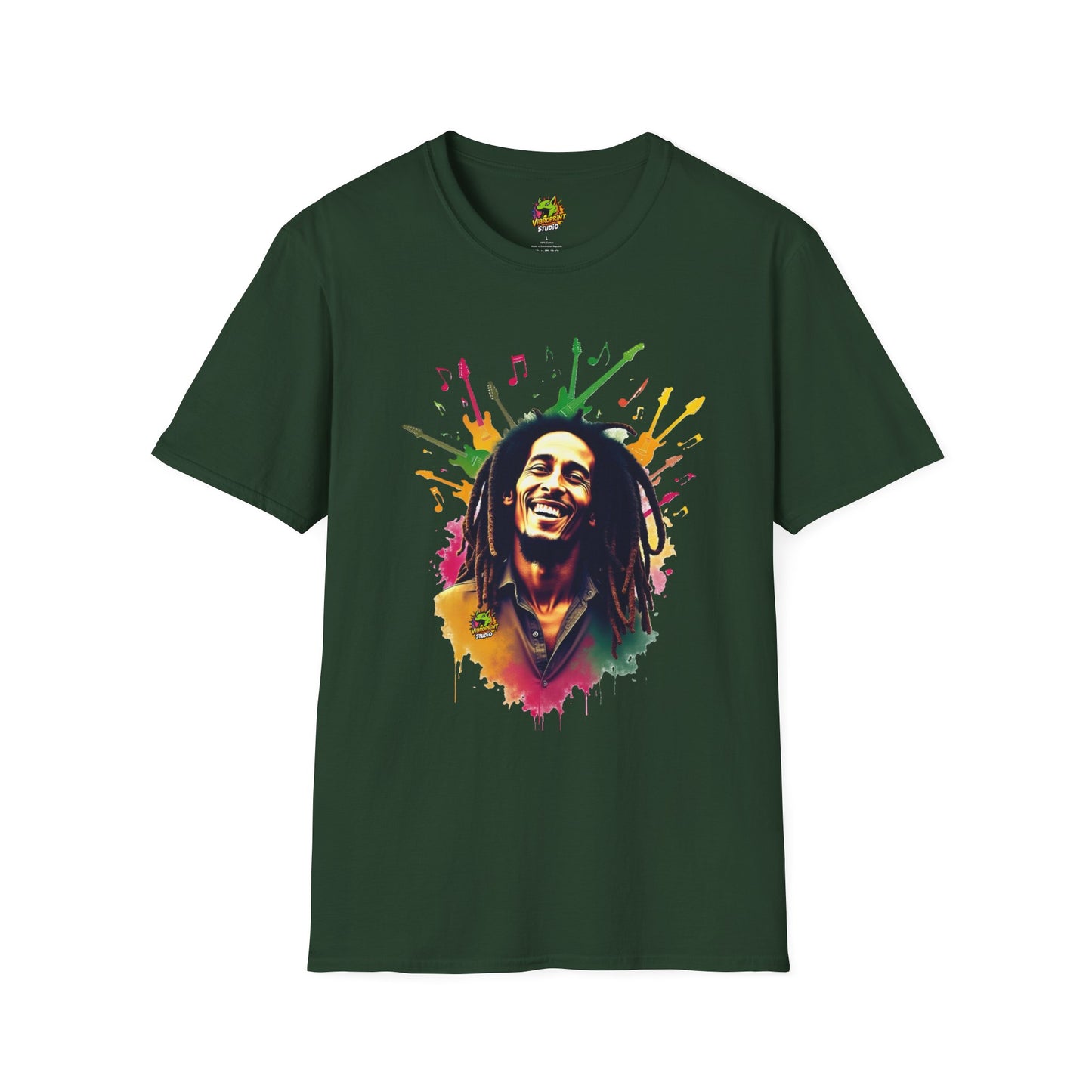 Bob - Bob Marley T-Shirt - Soulful Echoes - premium material. perfect gift idea. Order yours now and stand out with this exclusive piece!