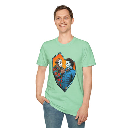 Michael Myers Vintage Shirt | Jason & Michael Funny Horror Tee