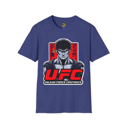 | - UFC T Shirt | Unleash Fierce Confidence | UFC Tee with Baki Anime Style - custom-made. perfect gift idea. Order yours now and stand out with this exclusive piece!