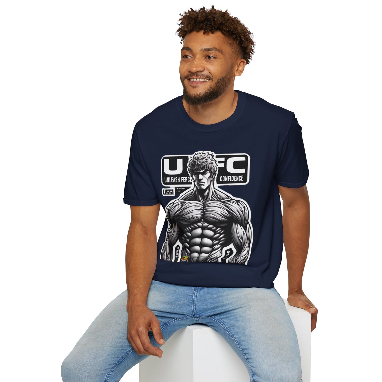 UFC T Shirt | Unleash Fierce Confidence | UFC Tee Inspired by Baki Anime T Shirt for Fitness Lovers