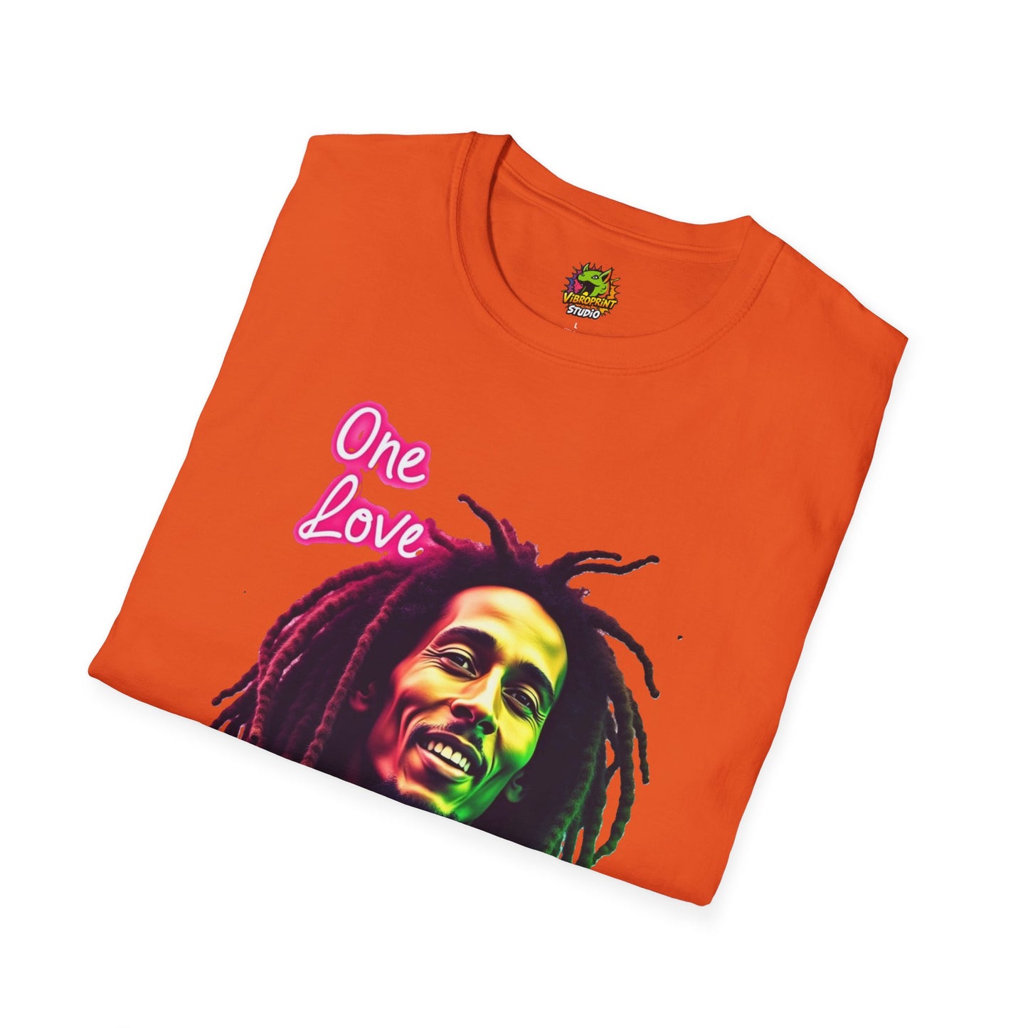 Bob Marley T-Shirt - Lion of Judah - VibroPrint Studio