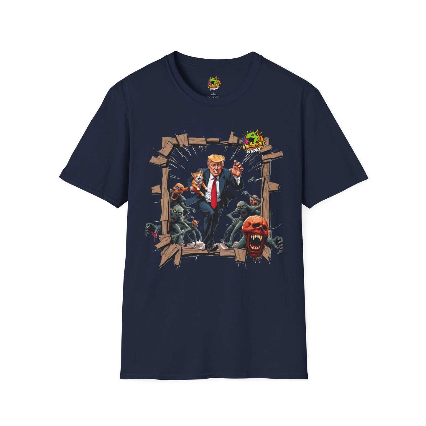 Graphic - They're Eating the Dogs Tee | Satire Trump Election Shirt | Funny Political Cats and Dogs Graphic Tee - premium material. limited stock. Order yours now and stand out with this exclusive piece!