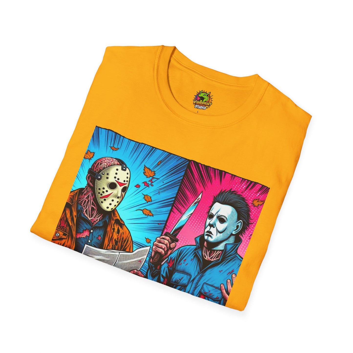 product - Michael Myers Vintage Tee | Jason Voorhees Funny Halloween Picnic Shirt - custom-made. limited stock. Order yours now and stand out with this exclusive piece!