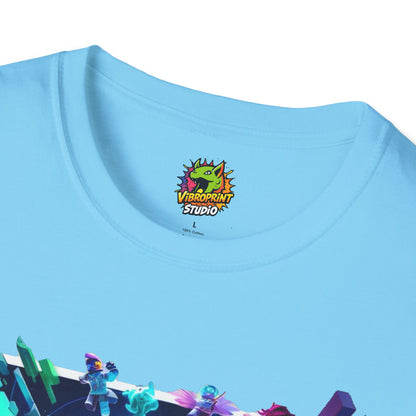 Cool Roblox Adventure Tee for Kids | Roblox Graphic T-Shirt | Roblox Clothing for Boys & Girls | Fun Gift for Roblox Fans