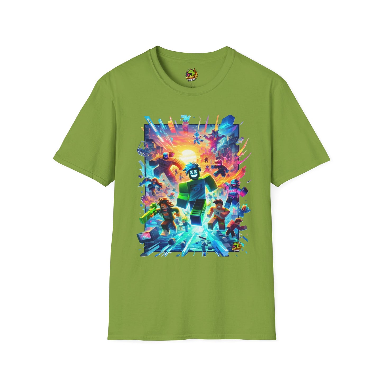 Trendy Roblox T-Shirt for Boys & Girls | Roblox Kids Clothing | Roblox Adventure Graphic Tee | Cool Gift for Roblox Fans