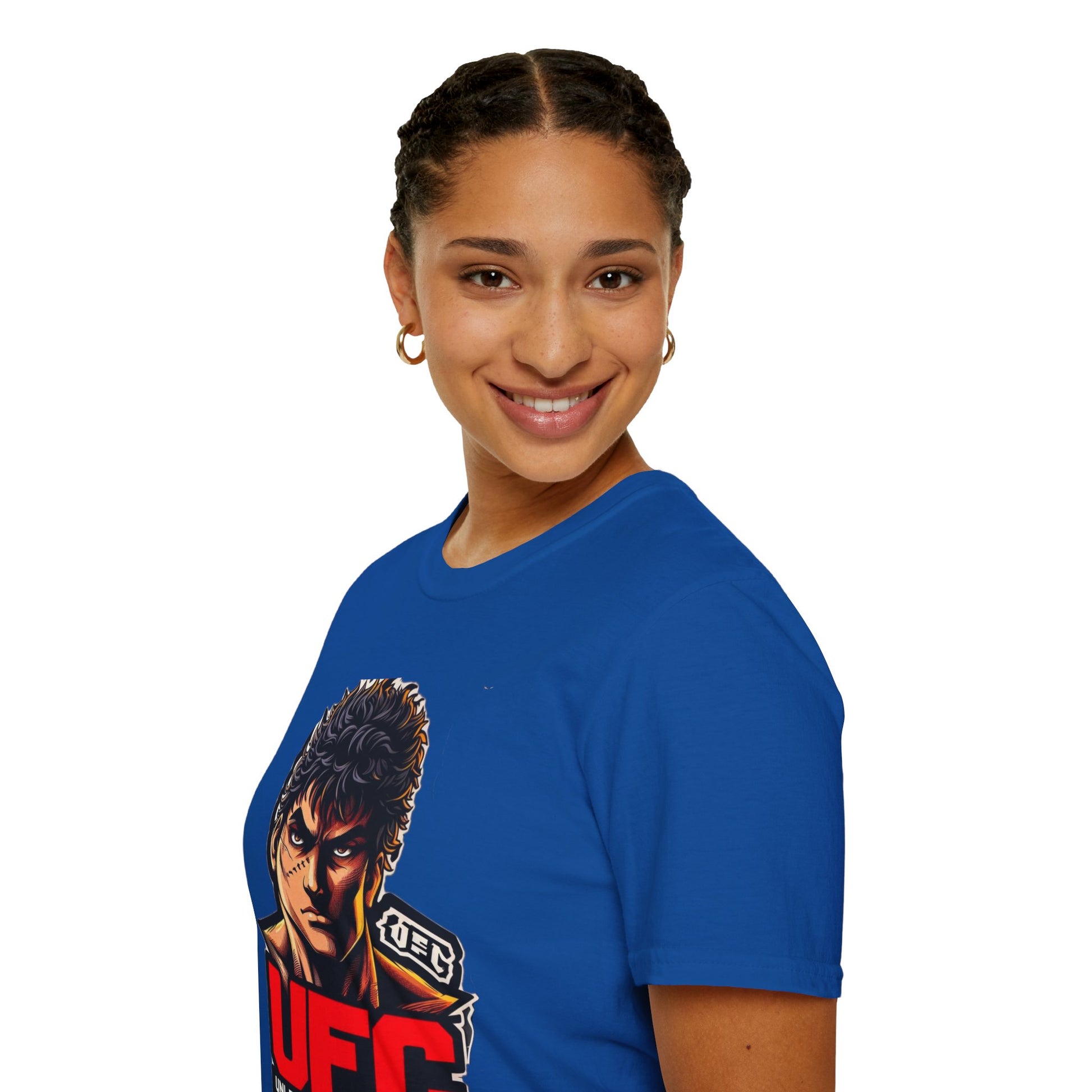 Confidence - UFC T Shirt | Unleash Fierce Confidence | Motivational UFC Tee with Baki Anime Elements - premium material. perfect gift idea. Order yours now and stand out with this exclusive piece!