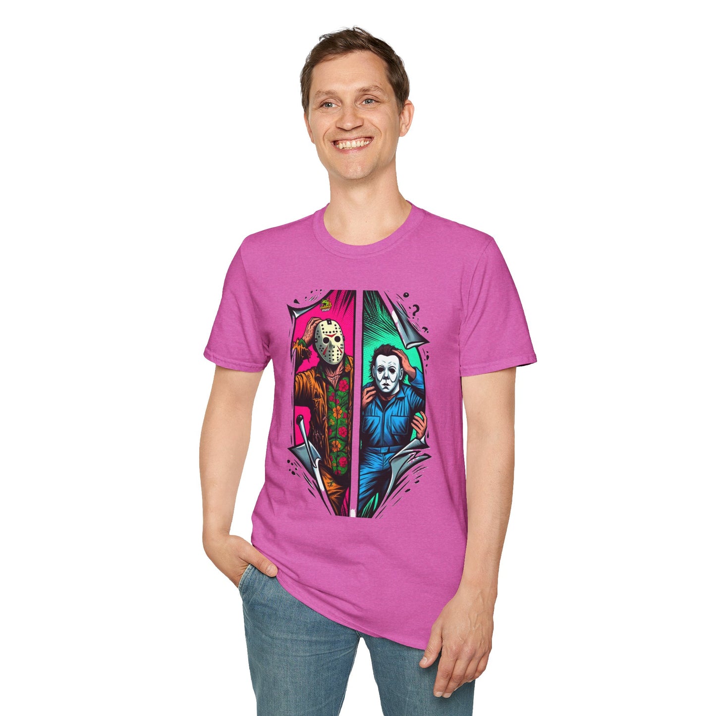 Michael Myers Vintage Shirt | Jason Voorhees Funny Picnic Scene Tee