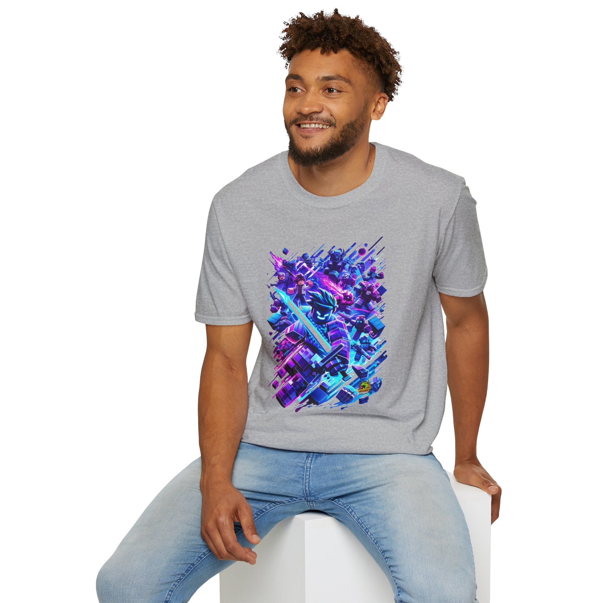 Gamer's - Roblox T-Shirt - Gamer's Quest - premium material. perfect gift idea. Order yours now and stand out with this exclusive piece!