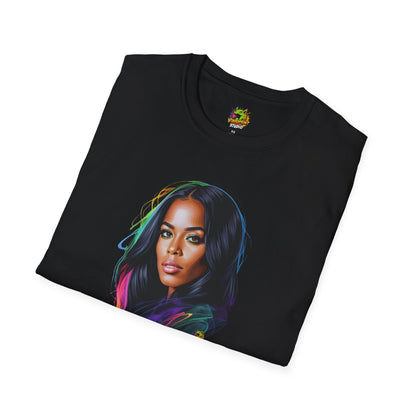 of - Aaliyah shirt | Forever the Princess of R&B | Memorial Tribute to a Music Icon - custom-made. perfect gift idea. Order yours now and stand out with this exclusive piece!