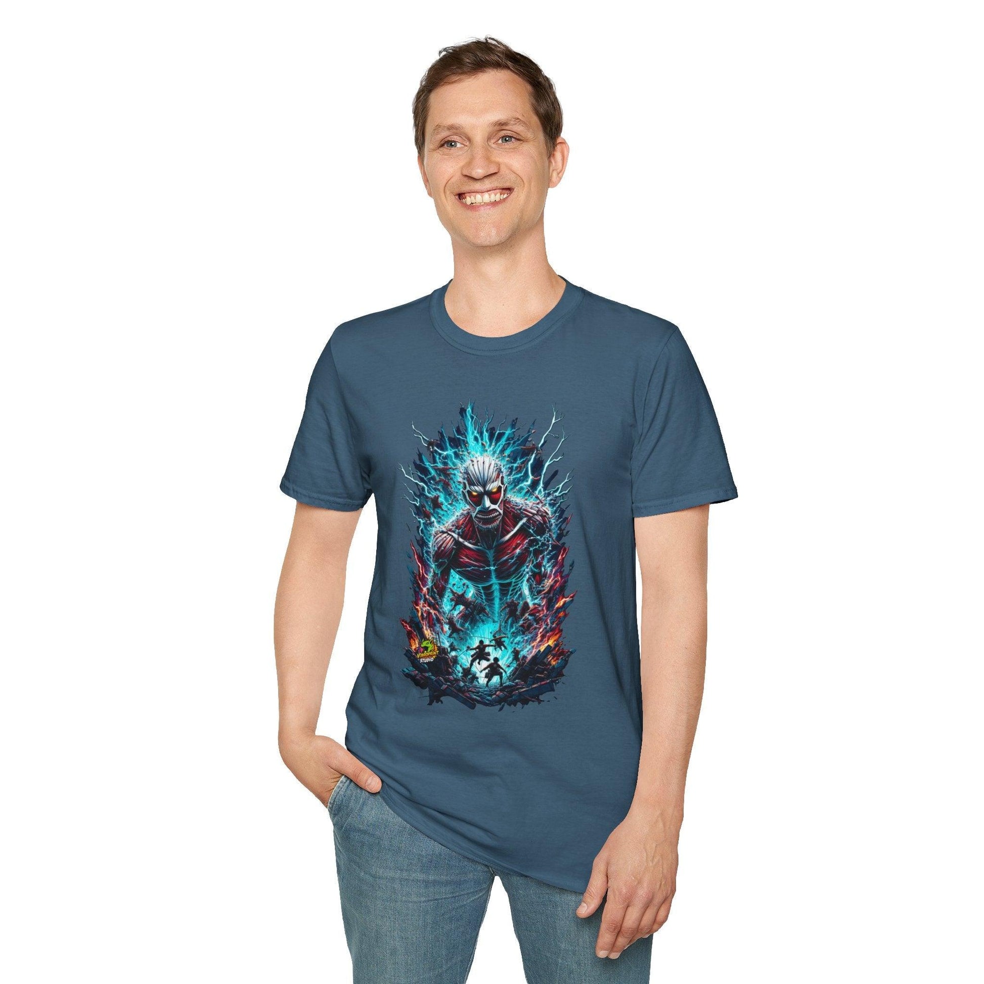 Eren Yeager Titan’s Determination Tee | Official Attack on Titan - VibroPrint Studio