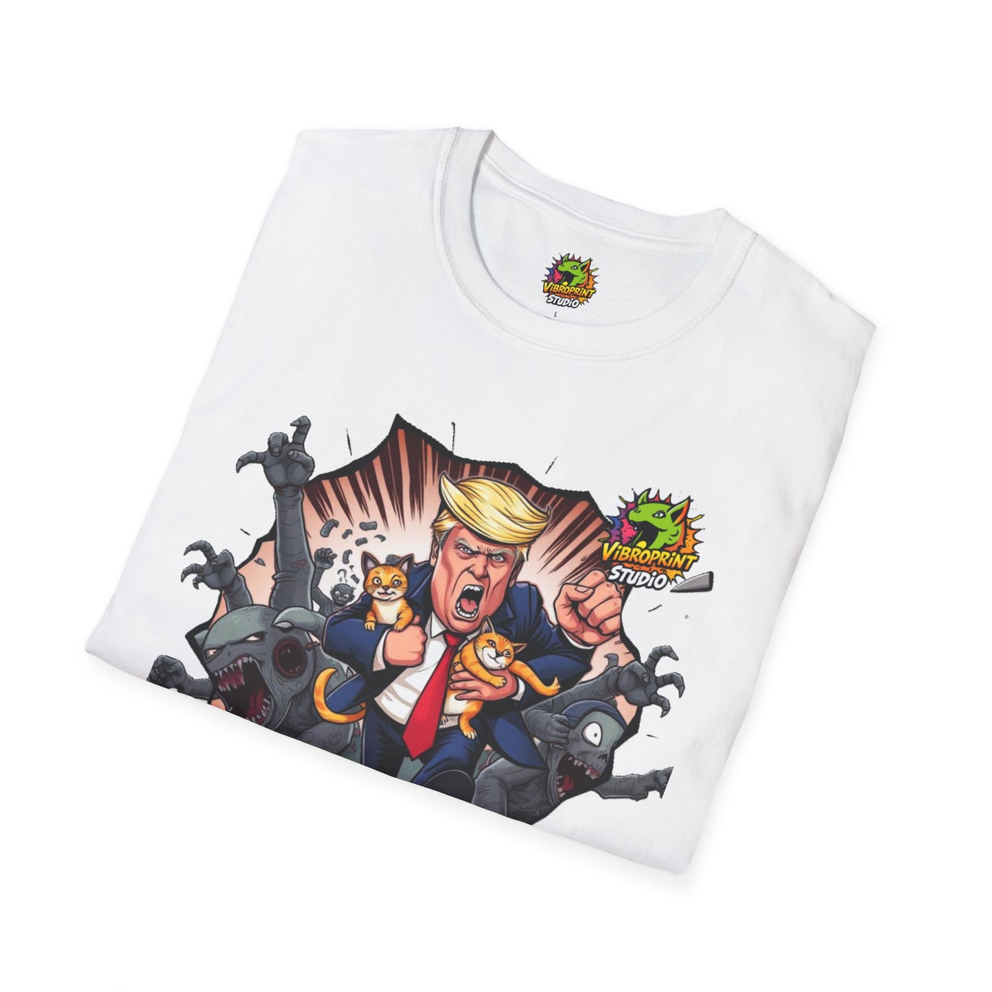 Shirt - They're Eating the Dogs Tee | Trump Election Satire Shirt | Funny Political Graphic Tee - custom-made. limited stock. Order yours now and stand out with this exclusive piece!