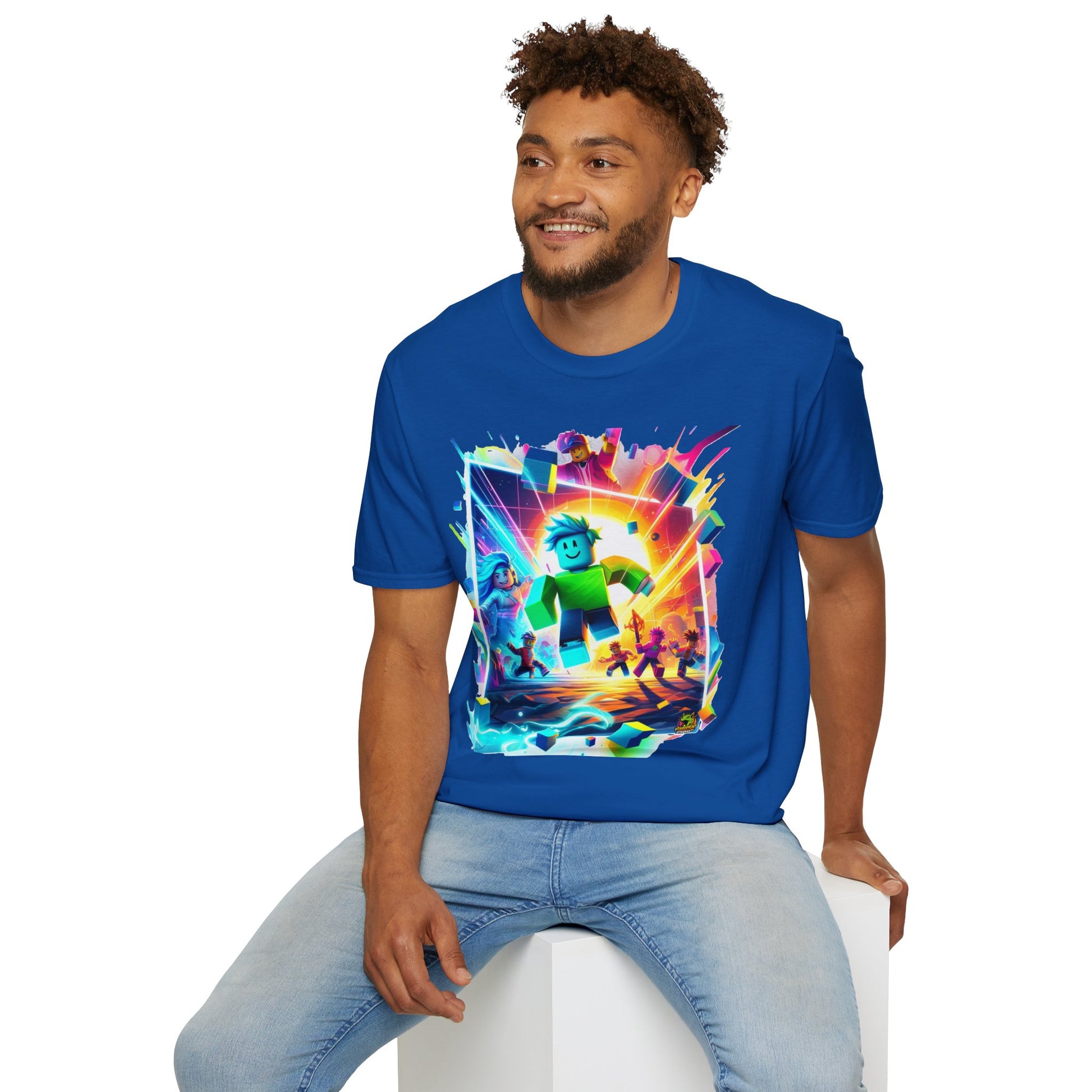 handcrafted - Roblox Avatar T-Shirt for Kids | Unique Roblox Graphic Tee | Roblox Gaming Merch | Cool Gift for Roblox Fans - Order yours now and stand out with this exclusive piece!